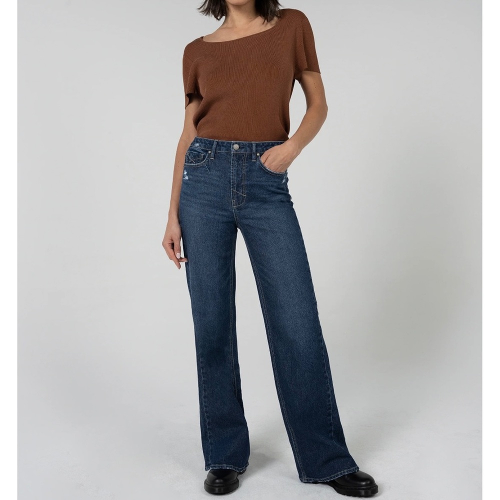 Unpublished Jolene Vintage Cut A-Line Flare Jeans